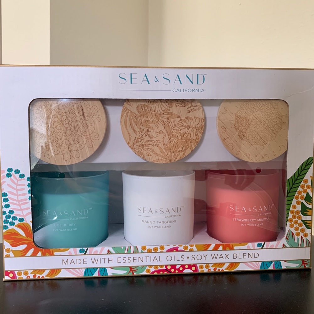 Sea + Sand Luxury Soy Wax Candle